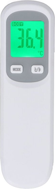 Fieberthermometer mit LCD-Anzeige, 2 Messmodi, präzise Messung, tragbares, berührungsloses Digitalthermometer