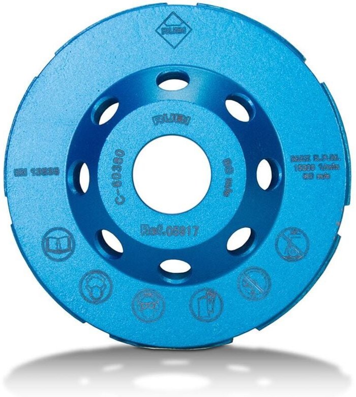 Rubi - Doppelkronen-Schleifscheibe für Beton ø100 r5917