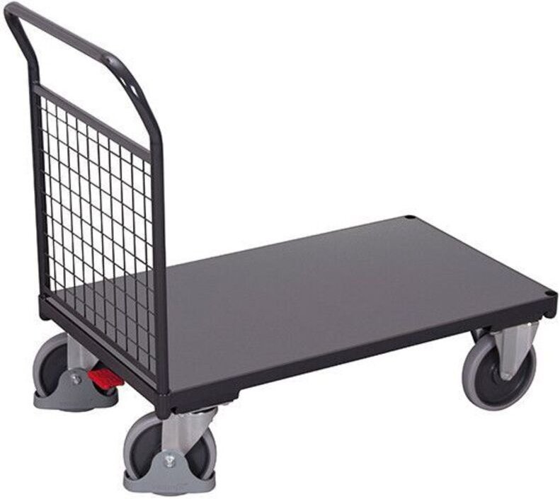 VARIOfit Stirnwandwagen mit Drahtgitter 880x500mm Anthrazitgrau RAL 7016
