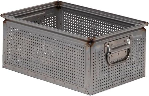 Stahllochkasten mm B=450 T=300 H=200 Gr.272-4 Edelstahl