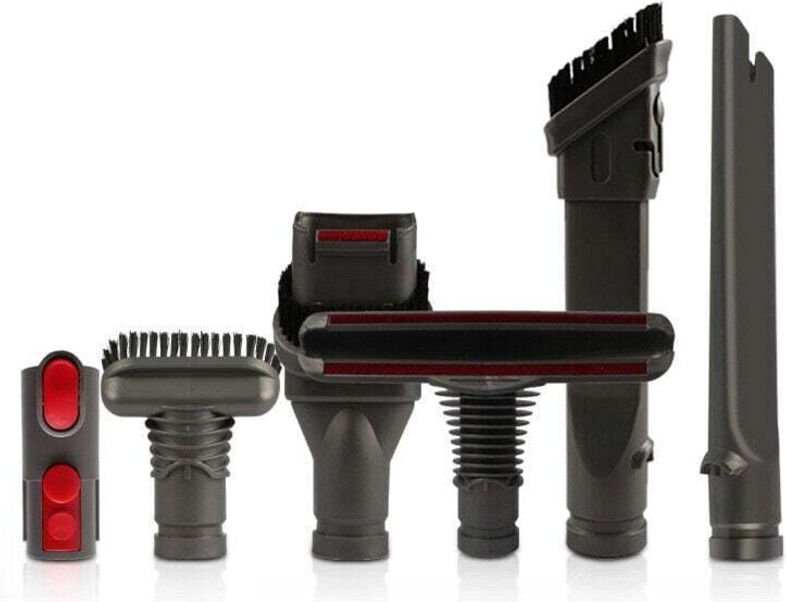 6er Set Dyson Staubsauger Zubehör Saugkopf V6 dc35 / 45 / 52 / 58 / dx901 Bürstenkopf Set