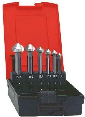 Kegelsenker-Set lang WN HSS 90Grad 6,3-20,5mm FORMAT