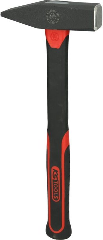 KS-Tools 142.1403 Schlosserhammer mit Fiberglassti el, 600g