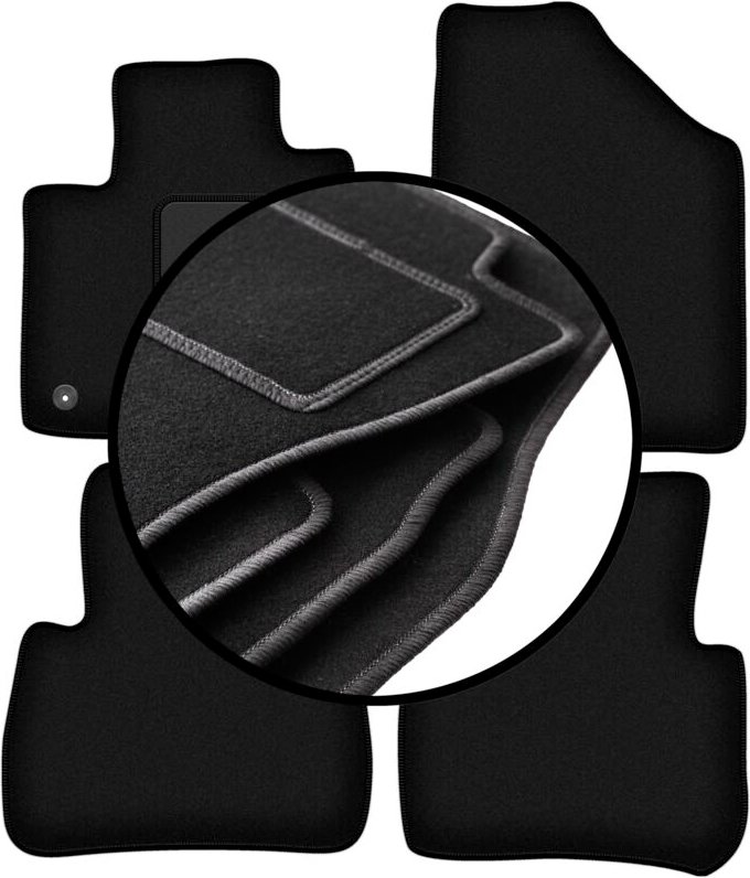 Komplettset Veloursmatten für: Nissan Murano Z51 SUV (2008-2015)