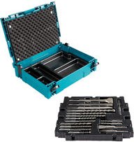 Makpac Box 17 Stück SDS-Plus Bohrer, Spikes, Meißel Makita B-52059