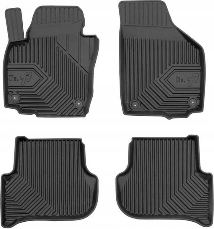 GUMMIMATTEN SKODA Yeti 2009-2018 DURCH 77