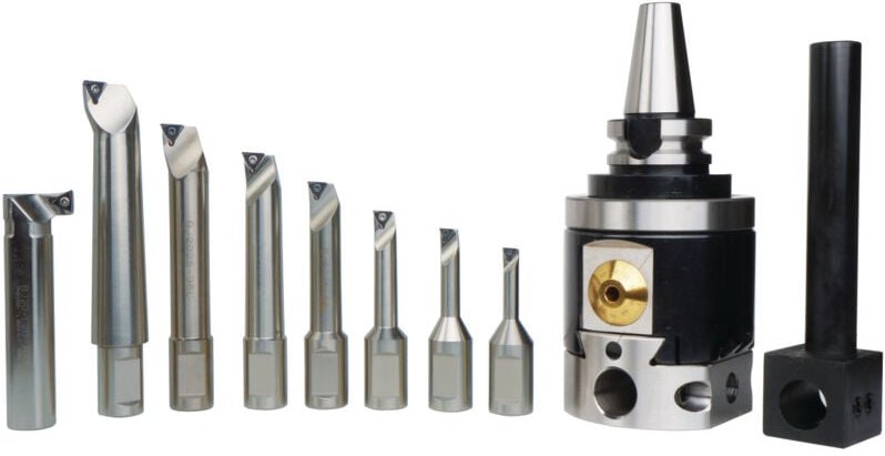 Optimum Ausdreh-Ausbohrkopf-Satz Ausdreh-Ausbohrkopf-Satz ISO 40, 3352128