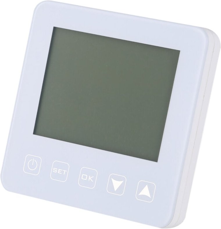 Programmierbarer Thermostat, 16 a LCD-Display Digital Thermostat für elektrische Heizung Raumthermostat - Ej.life