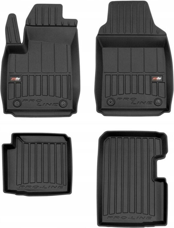 GUMMIMATTEN FIAT 500 HYBRID ab 2020 - 3D-MULDE