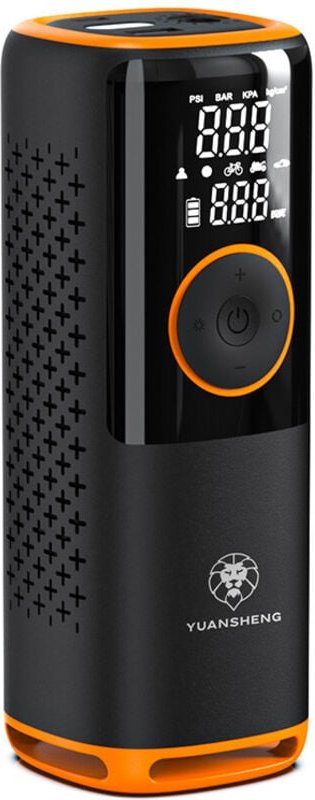 Tragbarer Luftkompressor mit Reifenfüller, elektrische Luftpumpe für Autoreifen mit 150 PSI, kabelloser Luftkompressor 3...
