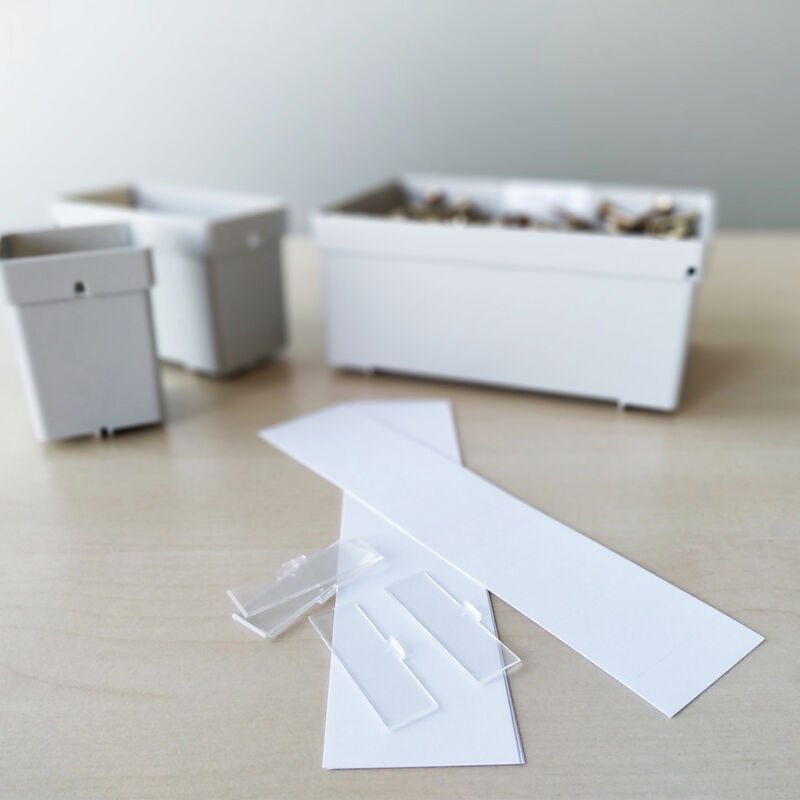 TANOS Beschriftungs-Set für Systainer³ Organizer Einsatzboxen (klein)