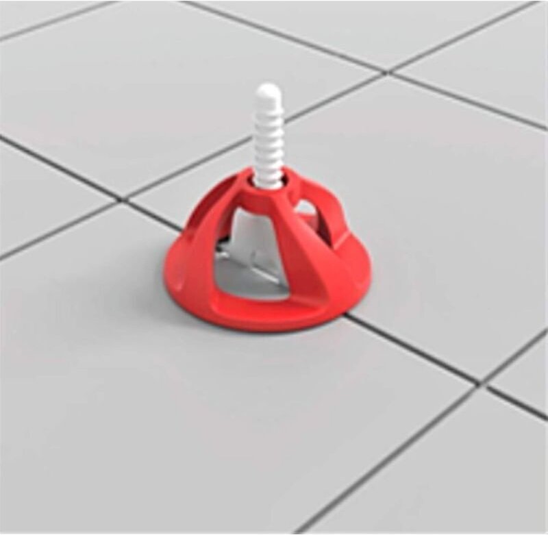 mm, Set, Schrauben – 2 mm selbstnivellierende Fliesenabstandshalter, 100 Clips + 100 wiederverwendbare Drehknöpfe, Shaff...