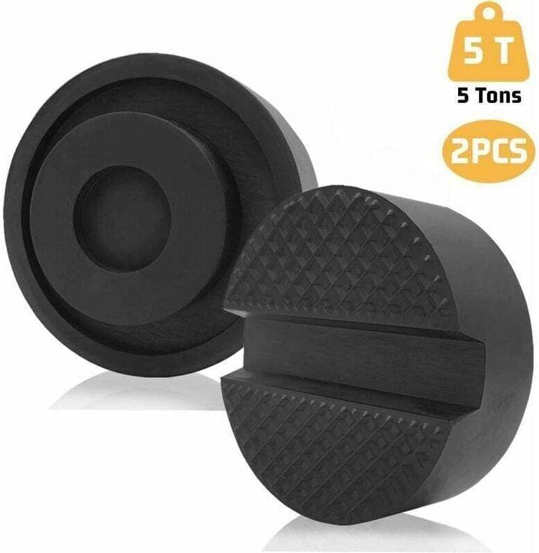 Gummipuffer für Wagenheber, universeller Gummipuffer für Wagenheber und Hebebühnen, 2er-Pack