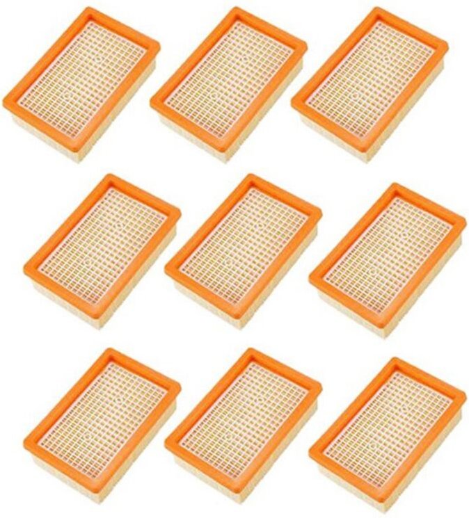 9-teiliger HEPA-Filter für Staubsauger-Ersatzteile