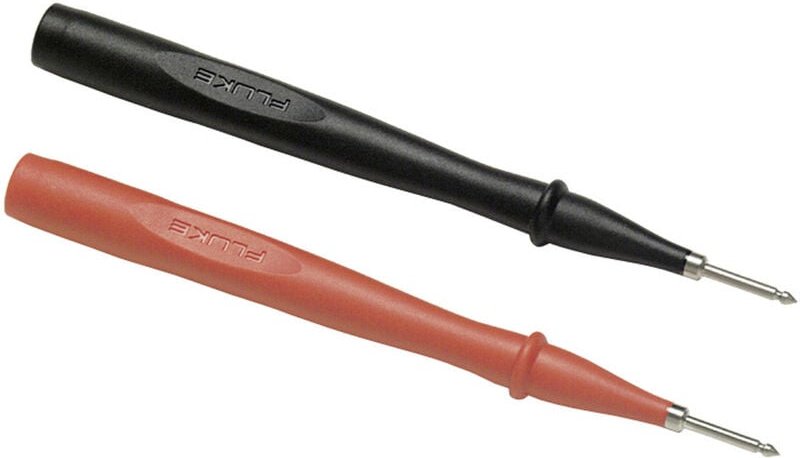 Fluke - TP2-1 Sicherheits-Prüfspitzen-Set Steckanschluss 4 mm cat ii 1000 v Schwarz, Rot 1 St.