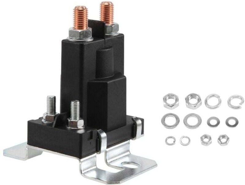 500A 12V 4-poliges Doppelstart-Batterietrennrelais für Kfz-Stromschalter