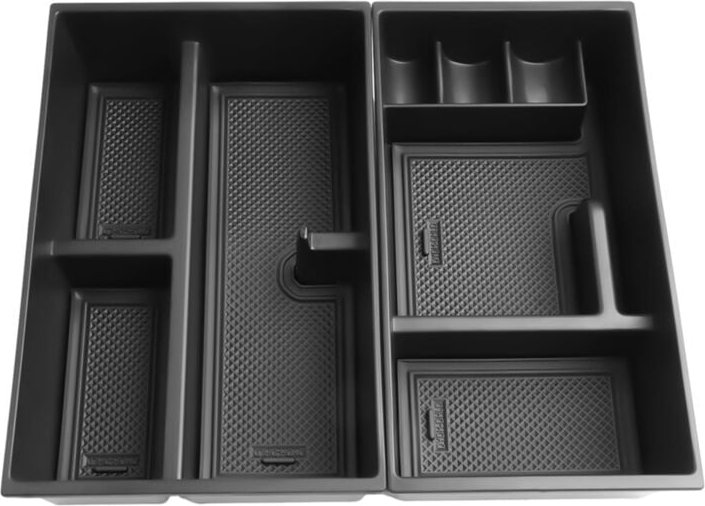 Tlily - Center Console Organizer für Grand 2024 2025 Zubehör Armlehne Storage Box Sekundäre Einsatzschale