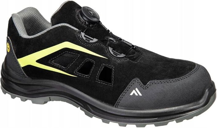 Arbeitsschuhe, Wildlederverbundstoff, rutschfeste Sandalen, PORTWEST FE06 S1 Größe 47