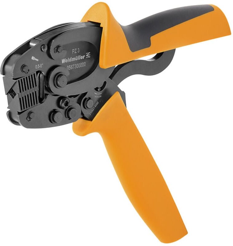 Weidmuller - Weidmüller Crimpwerkzeug pz 3 (für Aderendhülsen 0,5, 6 mm, 4 Crimpnester)