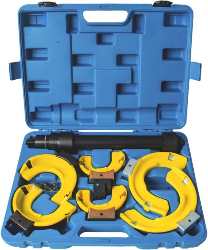 UISEBRT Federspanner Fahrwerksfeder Universal KFZ - für McPherson Federbeinsysteme Werkzeug