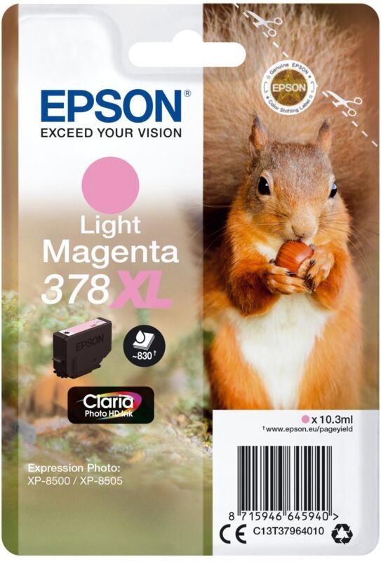 Epson Squirrel 378XL Druckerpatrone 1 Stück(e) Original Hohe (XL-) Ausbeute Helle Magenta