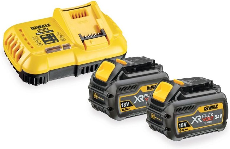 Dewalt - Starter-Set FlexVolt DCB118T2-QW 2x 6,0 DCB546 und 1x Ladegerät DCB118