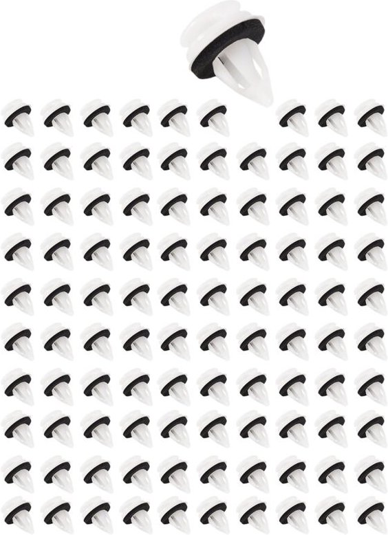 100 StüCk 51418224768 Kunststoff Nieten Clip für E46 E53 E90 E91 E70 TüR Verkleidung Auto Befestigung Elemente Druck Hal...