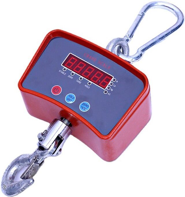 Aiperq - 1000 kg Kran-Dynamometerwaage mit industriellem Aufhängehaken Kabellose Kranwaage Kilogrammwaage Kleine Hakenwa...