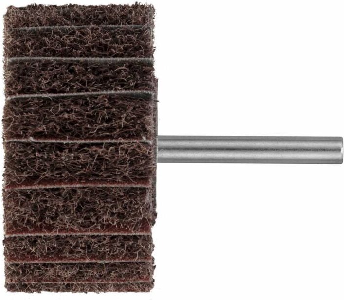 Vlies-/Leinen-Schleiffächer sfm 60x30 mm Normalkorund Korn 80 Schaft 6 mm - Lukas