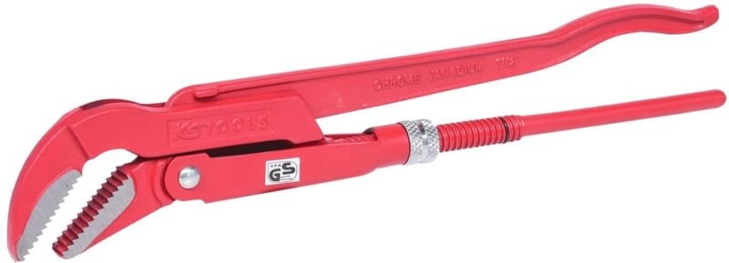 KS-Tools 112.1500 Eckrohrzange,45° gewinkelt,1.1/