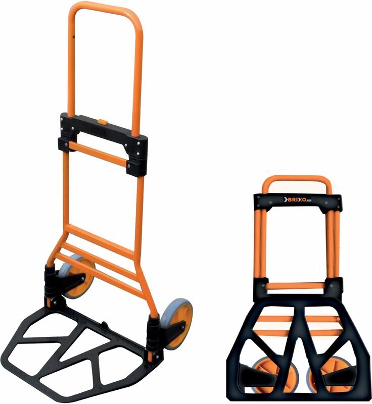 Zieltrolley in Stahl- und Aluminiumleder 100 kg Brixo Flexy