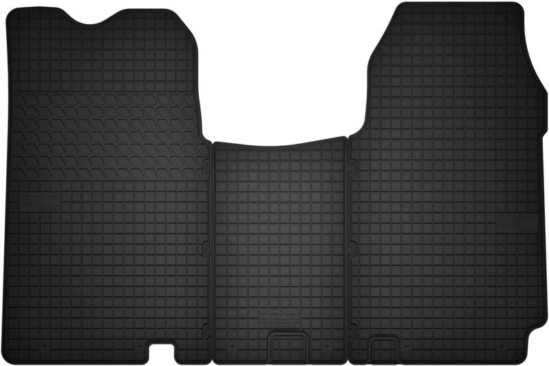 Gummimatten, erste Reihe, für Modell: Opel Vivaro I Kastenwagen (Modelljahre 2001-2014)