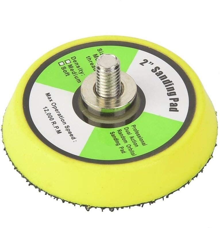 Schleifpad, Schleifscheibe, Polierscheibe, Druckluftschleifer, selbstklebende Scheibe, Schleifpapier, Polierpadplatte (2...