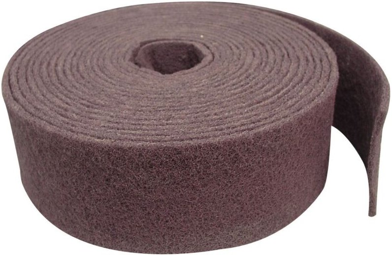 CALFLEX RPA120/A - Rollos fibra abrasiva sin tejer - calidad profesional (Ancho 120 mm Largo 10.000 mm Grano VF-280/320)