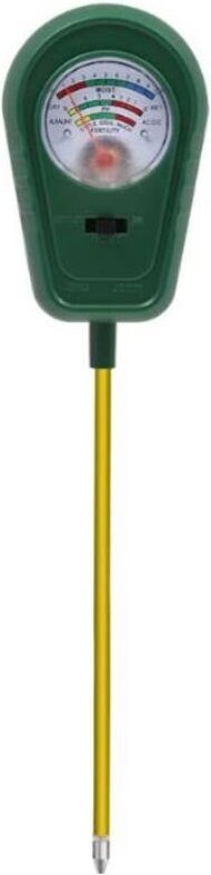 3-in-1 Bodenanalyse-Set: Feuchtigkeitsmesser, pH-Meter, Fruchtbarkeitstester, für Garten, Rasen, Landwirtschaft, Innen- ...