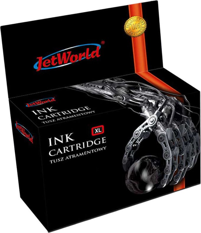 JetWorld Schwarz Epson 603XL Tintenpatrone Ersatz C13T03A14010