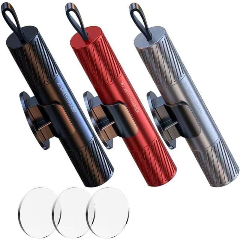 Marteau de sécurité sous-marin amélioré, marteau de voiture, coupe-ceinture de sécurité, brise-vitre, outils d'évacuatio...