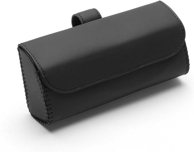 Sonnenbrillen-Aufbewahrungsbox und Clip-Brillenhalter für Auto-Sonnenblende, Leder-Aufbewahrungsetui, Sonnenbrillenhalte...