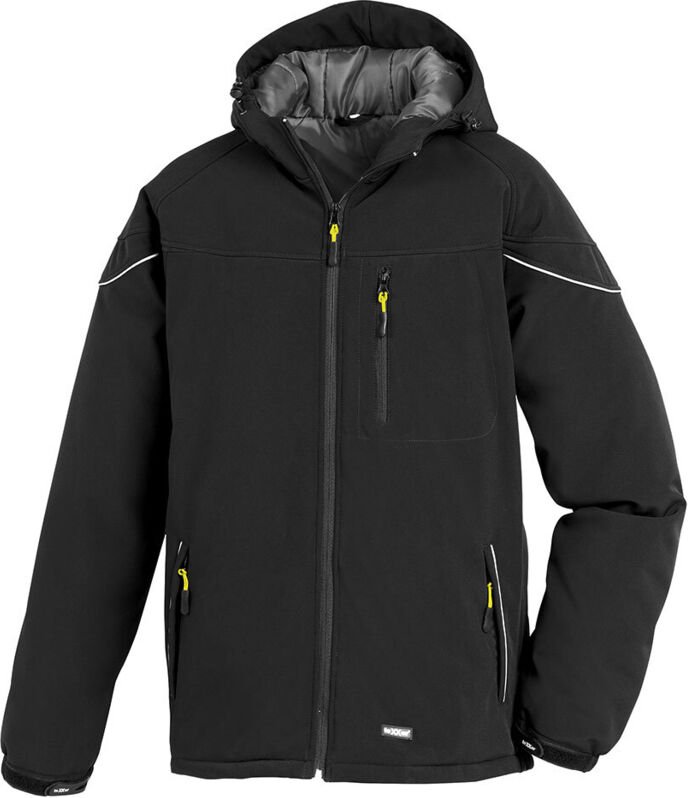Winter-Softshell-Jacke VAIL schwarz Größe M