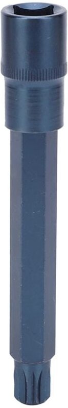 12-kantiger Steckschlüsseleinsatz aus legiertem Stahl, brünierte Oberfläche, 1/2" x 150 x M14 Elektroschraubendreher