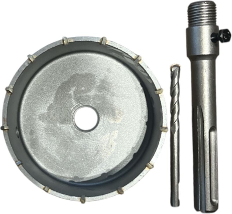 Falon-Tech 125-mm-Steinschneider + SDS MAX FTHS125M-Adapter