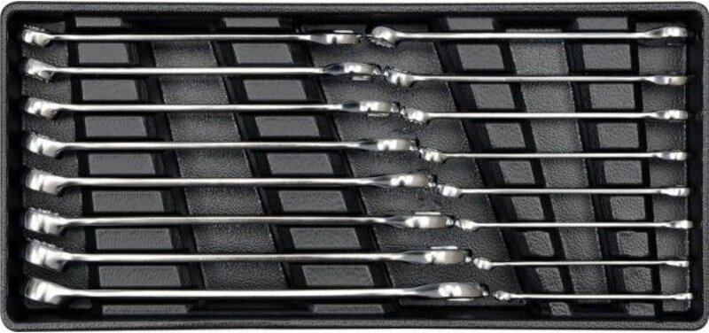 YATO YT-5531 - tray de plastic with keys de combination 16pcs 621mm