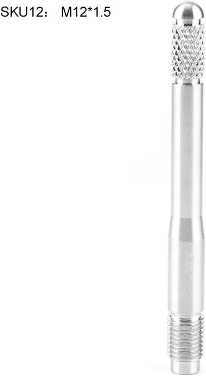 aqxreight Reifenpositionierungsstift, universelles M12 Edelstahl-Radbefestigungs-Demontagewerkzeug (M121,5).