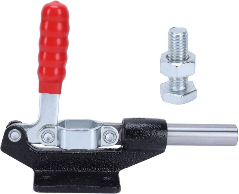 GH 305EM Kniehebelspanner, 42 mm Hub, Schnellspann-Kniehebelspanner mit 90°-Griff, Handwerkzeug für Maschinenbedienung, ...