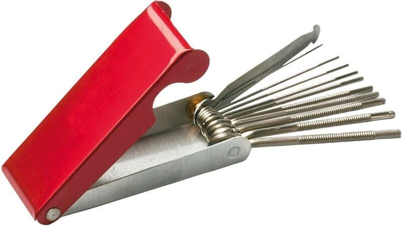 Air Liquide - Düsenreiniger Satz (Düsenbohrer) gerändelt passend zu Optal 90