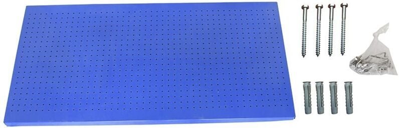 Panelclick 90x60 cm + 8 simon rack Haken - Blau