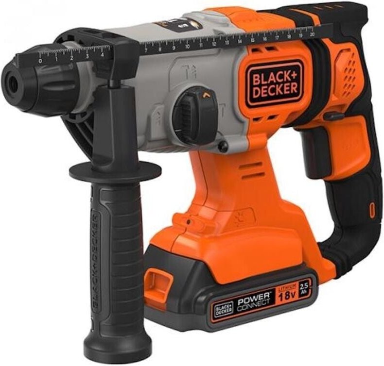 Black&decker - Black Decker Bcd900E2K-Qw 18V - 2,5 Ah Lithium-Akku-Bohrhammer-Meißel
