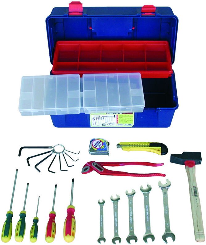 22-teiliger Werkzeugkasten OUTIFRANCE