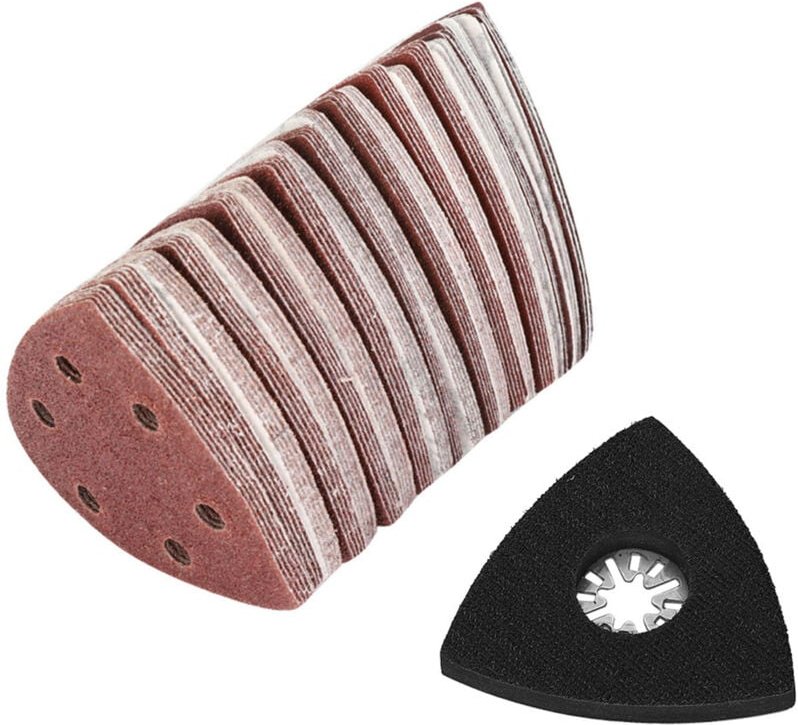 101-teiliges Schleifpapier-Set für Multifunktionswerkzeuge mit oszillierendem Schneidteller – Professionelle Sicherheit,...