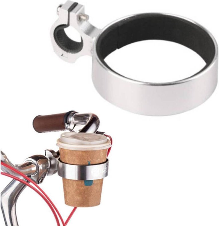 Universeller Fahrrad-Getränkehalter für den Lenker, Aluminiumlegierung, ROXAR